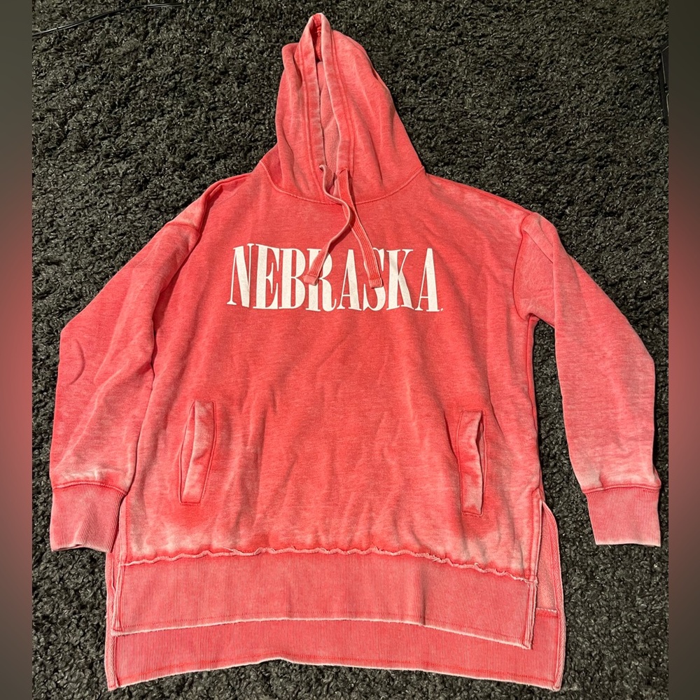 Women’s Oversized Nebraska Hoodie